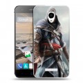 Дизайнерский силиконовый чехол для Micromax Canvas Spark Assassins Creed