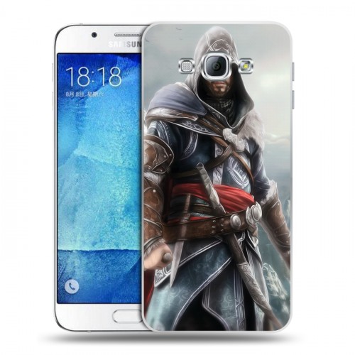 Дизайнерский пластиковый чехол для Samsung Galaxy A8 Assassins Creed