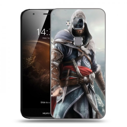 Дизайнерский пластиковый чехол для Huawei G8 Assassins Creed