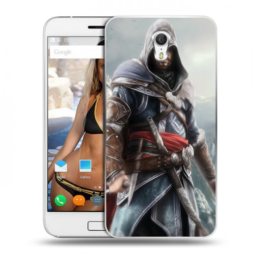 Дизайнерский силиконовый чехол для ZUK Z1 Assassins Creed