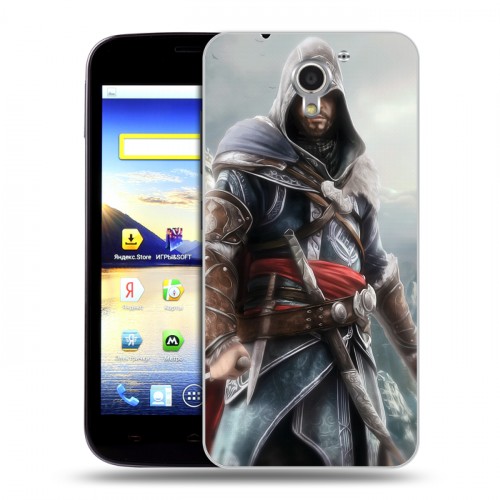 Дизайнерский пластиковый чехол для ZTE Blade A510 Assassins Creed