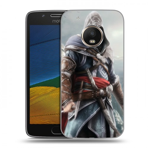 Дизайнерский пластиковый чехол для Lenovo Moto G5 Assassins Creed