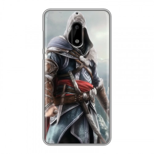 Дизайнерский пластиковый чехол для Nokia 6 Assassins Creed