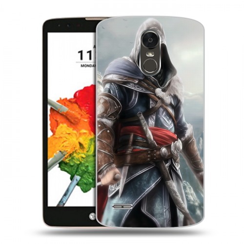 Дизайнерский пластиковый чехол для LG Stylus 3 Assassins Creed