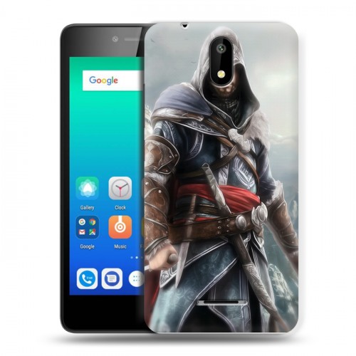 Дизайнерский силиконовый чехол для Micromax Q409 Assassins Creed