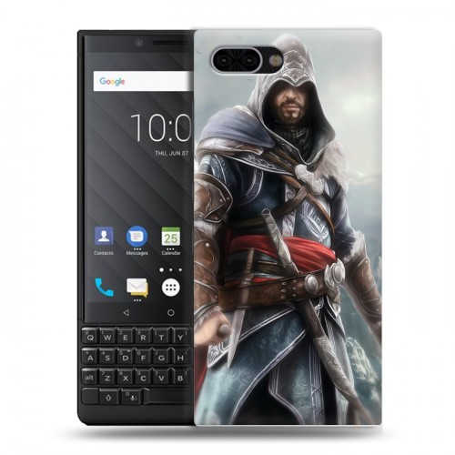 Дизайнерский пластиковый чехол для BlackBerry KEY2 Assassins Creed