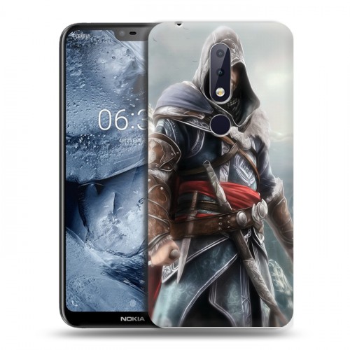 Дизайнерский пластиковый чехол для Nokia 6.1 Plus Assassins Creed