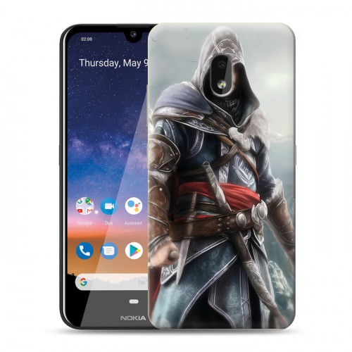 Дизайнерский силиконовый чехол для Nokia 2.2 Assassins Creed