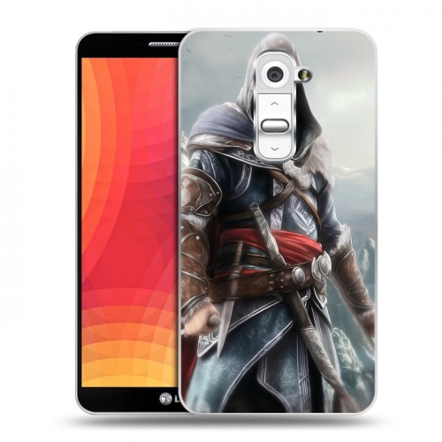 Дизайнерский силиконовый чехол для LG Optimus G2 Assassins Creed