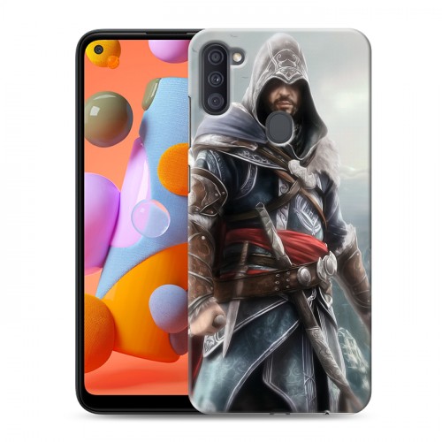 Дизайнерский силиконовый с усиленными углами чехол для Samsung Galaxy A11 Assassins Creed