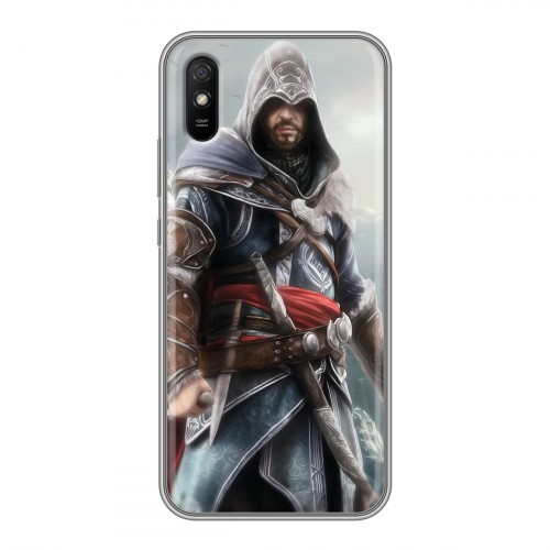 Дизайнерский силиконовый с усиленными углами чехол для Xiaomi RedMi 9A Assassins Creed