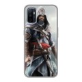 Дизайнерский силиконовый с усиленными углами чехол для OPPO A53 Assassins Creed