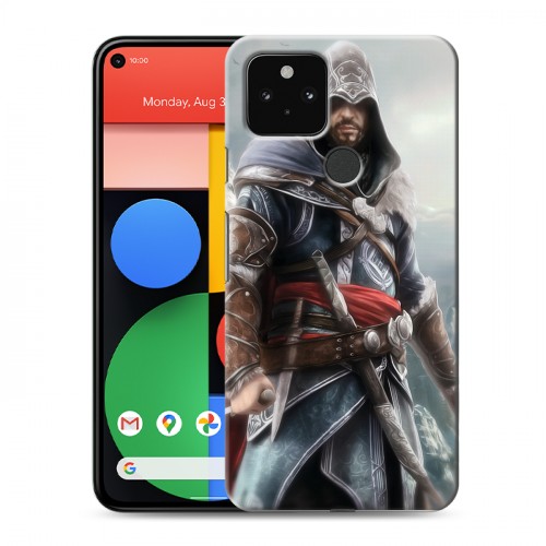 Дизайнерский пластиковый чехол для Google Pixel 5 Assassins Creed