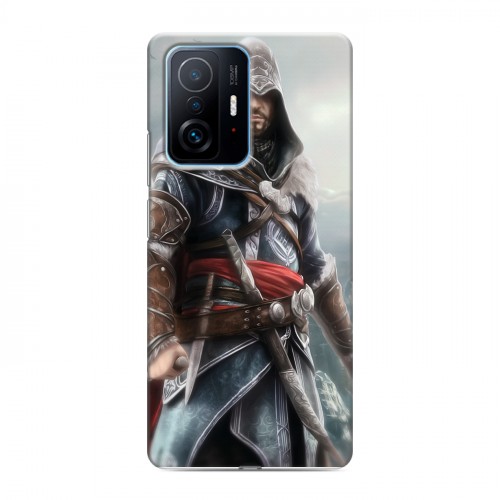 Дизайнерский силиконовый с усиленными углами чехол для Xiaomi 11T Assassins Creed