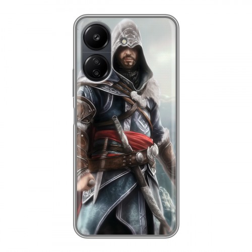 Дизайнерский силиконовый чехол для Xiaomi Poco C65 Assassins Creed