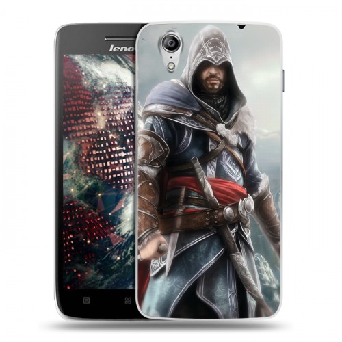 Дизайнерский пластиковый чехол для Lenovo Vibe X Assassins Creed