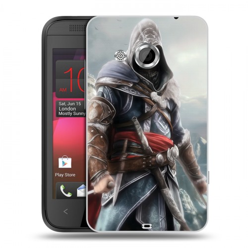 Дизайнерский пластиковый чехол для HTC Desire 200 Assassins Creed