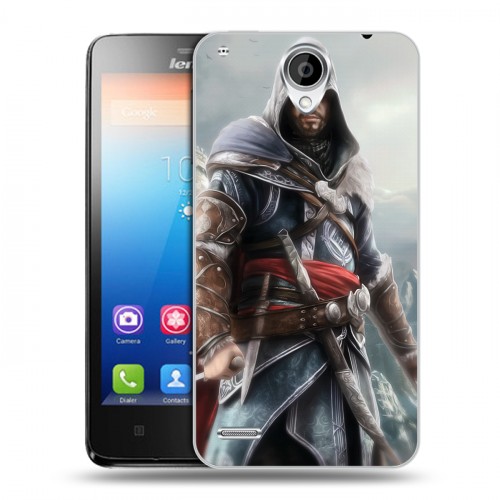 Дизайнерский пластиковый чехол для Lenovo S890 Assassins Creed