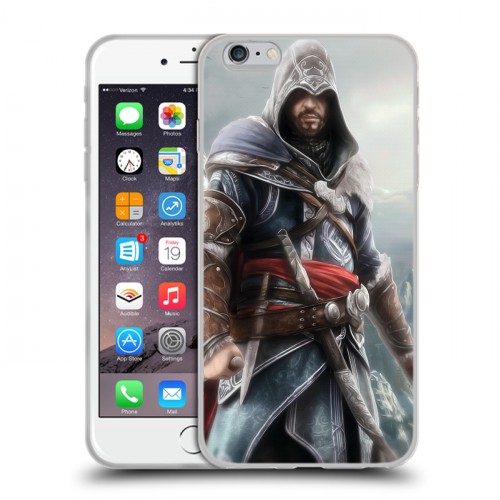 Дизайнерский силиконовый чехол для Iphone 6 Plus/6s Plus Assassins Creed