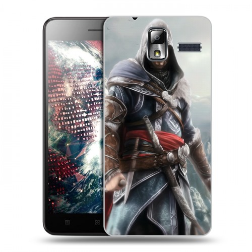 Дизайнерский силиконовый чехол для Lenovo S580 Ideaphone Assassins Creed