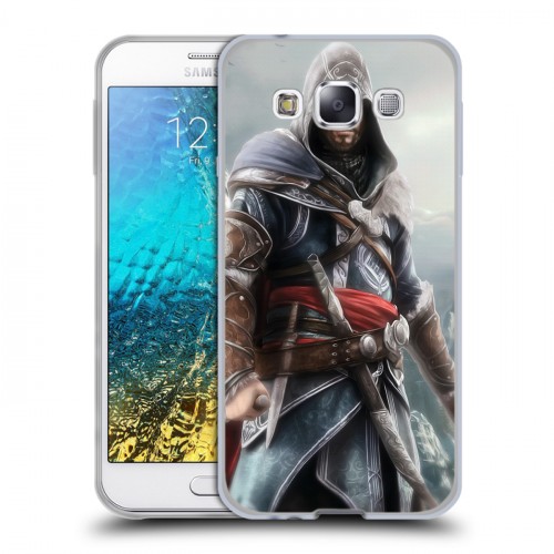 Дизайнерский пластиковый чехол для Samsung Galaxy E5 Assassins Creed