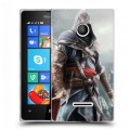 Дизайнерский пластиковый чехол для Microsoft Lumia 435 Assassins Creed