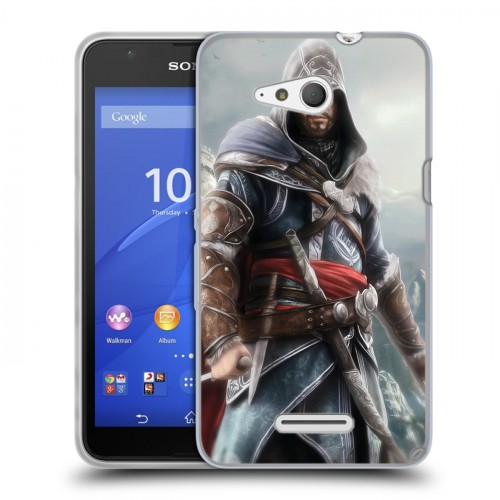 Дизайнерский пластиковый чехол для Sony Xperia E4g Assassins Creed