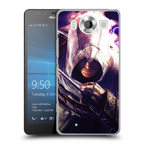 Дизайнерский пластиковый чехол для Microsoft Lumia 950 Assassins Creed