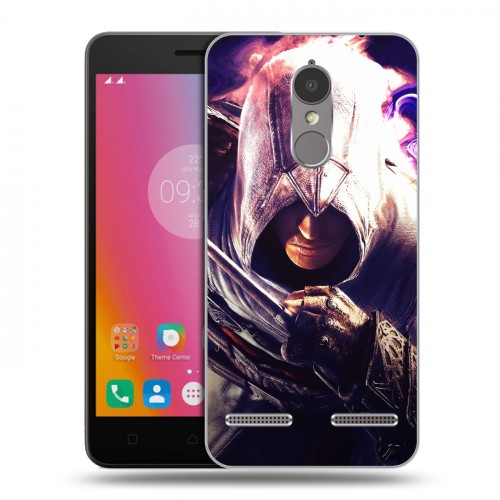 Дизайнерский силиконовый чехол для Lenovo K6 Assassins Creed