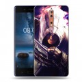 Дизайнерский пластиковый чехол для Nokia 8 Assassins Creed