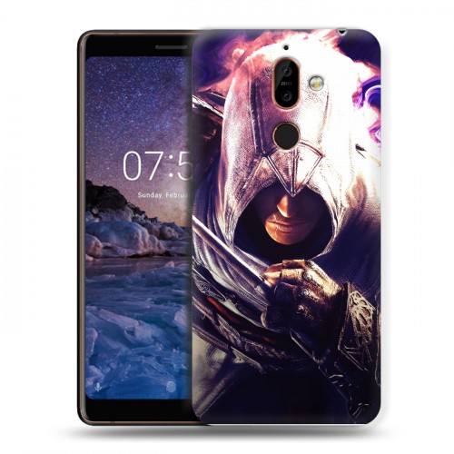 Дизайнерский пластиковый чехол для Nokia 7 Plus Assassins Creed