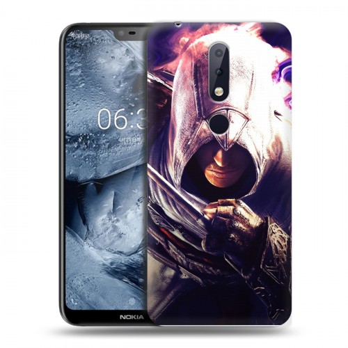 Дизайнерский пластиковый чехол для Nokia 6.1 Plus Assassins Creed