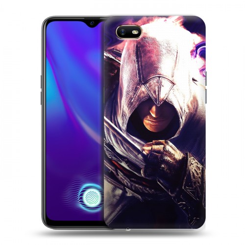 Дизайнерский силиконовый с усиленными углами чехол для OPPO A1k Assassins Creed