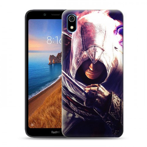 Дизайнерский силиконовый чехол для Xiaomi RedMi 7A Assassins Creed