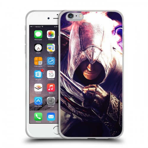 Дизайнерский силиконовый чехол для Iphone 6 Plus/6s Plus Assassins Creed