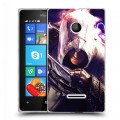 Дизайнерский пластиковый чехол для Microsoft Lumia 435 Assassins Creed