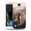 Дизайнерский пластиковый чехол для LG K10 Assassins Creed