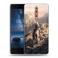 Дизайнерский пластиковый чехол для Nokia 8 Assassins Creed