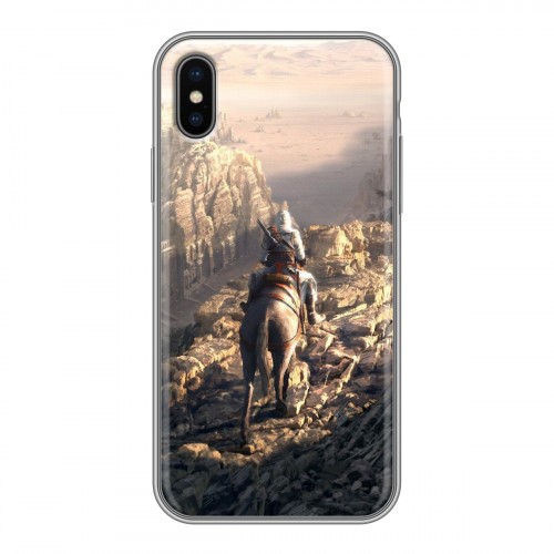 Дизайнерский силиконовый чехол для Iphone x10 Assassins Creed