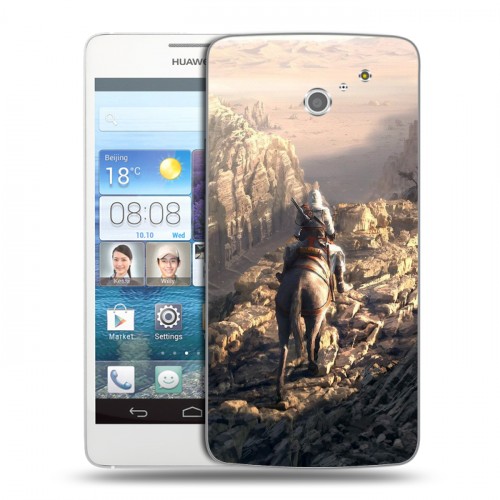 Дизайнерский пластиковый чехол для Huawei Ascend D2 Assassins Creed