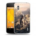 Дизайнерский пластиковый чехол для LG Google Nexus 4 Assassins Creed