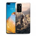 Дизайнерский силиконовый с усиленными углами чехол для Huawei P40 Assassins Creed