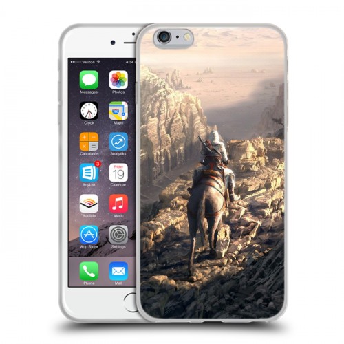 Дизайнерский силиконовый чехол для Iphone 6 Plus/6s Plus Assassins Creed