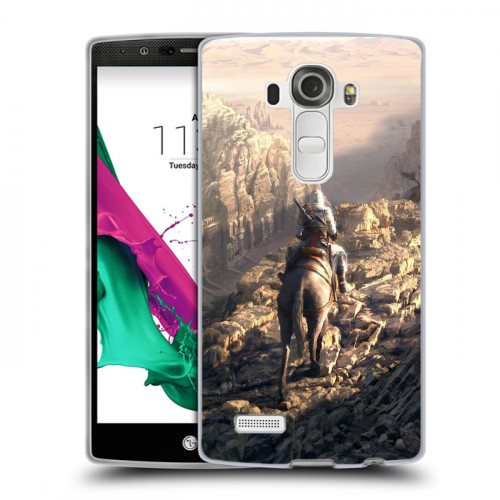 Дизайнерский пластиковый чехол для LG G4 Assassins Creed