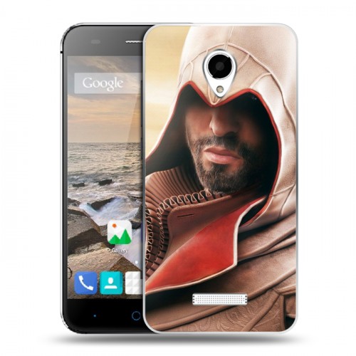 Дизайнерский силиконовый чехол для Micromax Canvas Spark Assassins Creed