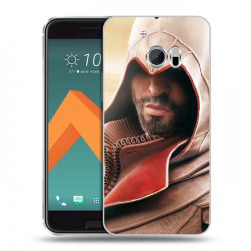 Дизайнерский пластиковый чехол для HTC 10 Assassins Creed