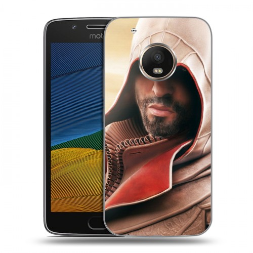 Дизайнерский силиконовый чехол для Lenovo Moto G5 Assassins Creed