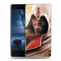 Дизайнерский пластиковый чехол для Nokia 8 Assassins Creed