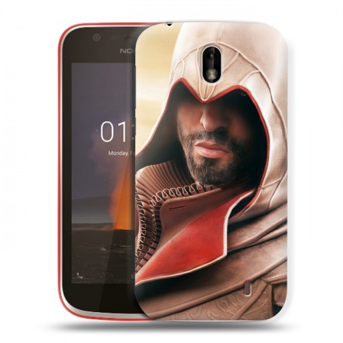 Дизайнерский пластиковый чехол для Nokia 1 Assassins Creed