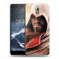 Дизайнерский силиконовый чехол для Nokia 3.1 Assassins Creed